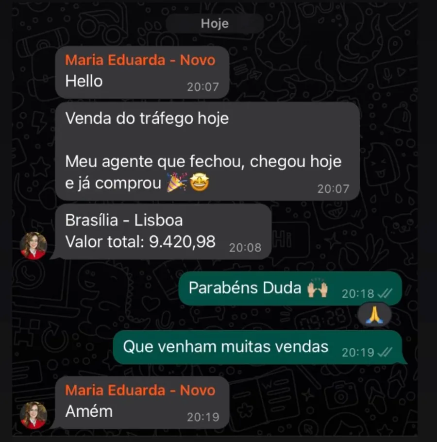 Resultado de venda de R$ 9.420,98 com a Máquina de Cotação