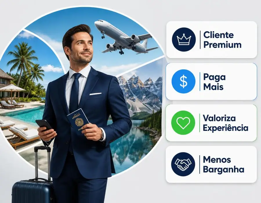 Estratégia para atrair clientes que pagam mais